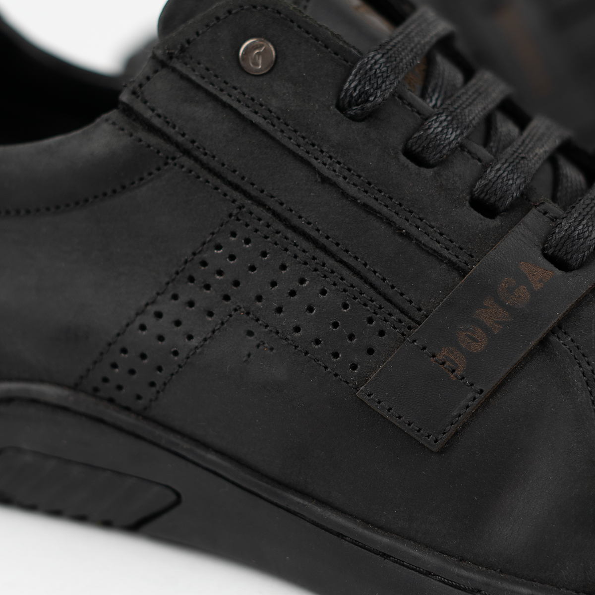 Natural Leather Donga Shoes