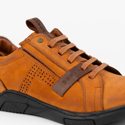 Natural Leather Donga Shoes