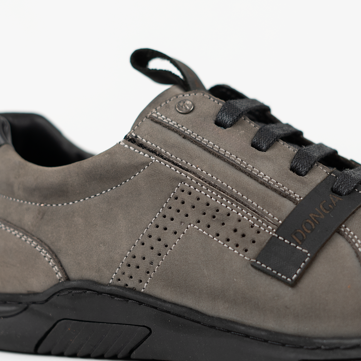 Natural Leather Donga Shoes